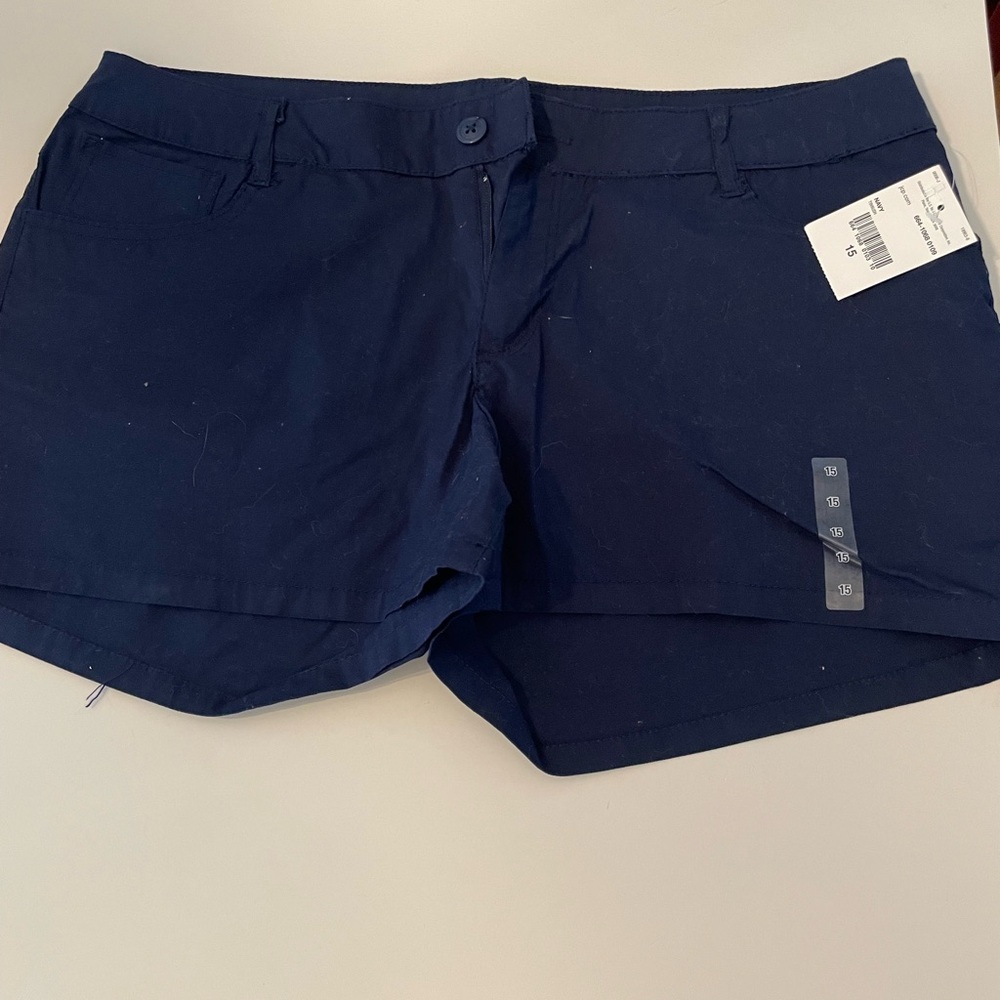 Navy Blue Women's Shorts